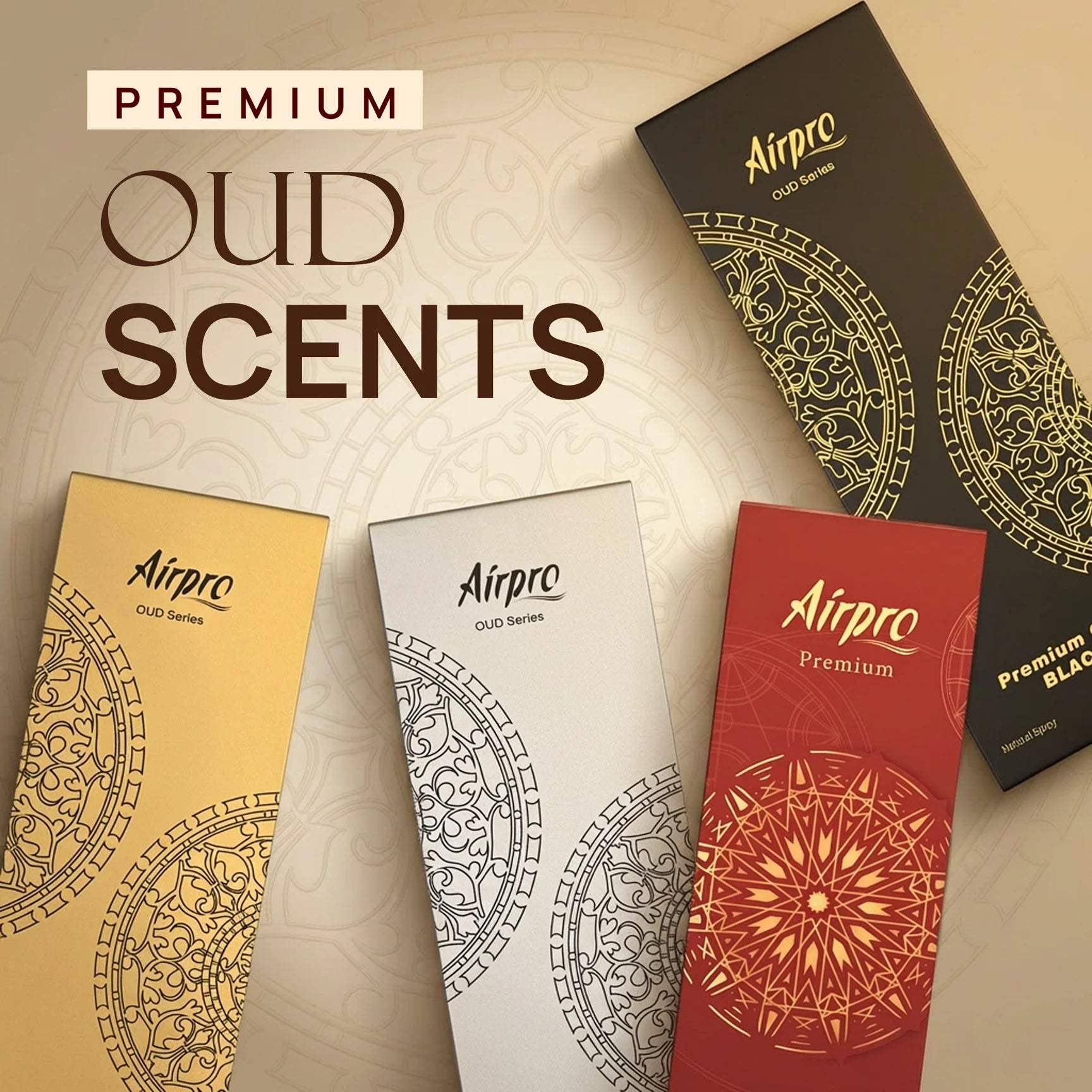 Airpro Premium OUD Silver Perfume Spray – 100ml