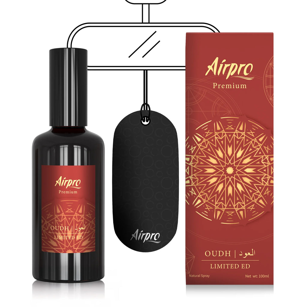 Airpro Premium Oud Limited Ed Car Perfume Spray – 100ml