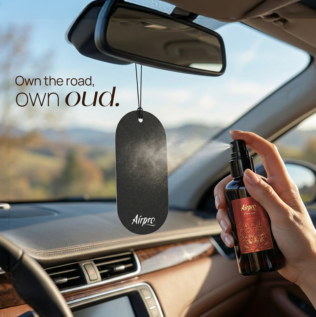 Airpro Premium Oud Limited Ed Car Perfume Spray – 100ml