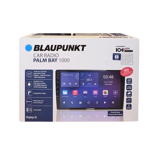 Blaupunkt Palm Bay 1000 – 9 Inch Android Car Stereo | 2GB RAM + 32GB Storage | Android 11