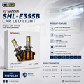 Sansui SHL-E355B car LED headlight specifications 240W 24000 lumens IP68 4000K 6000K