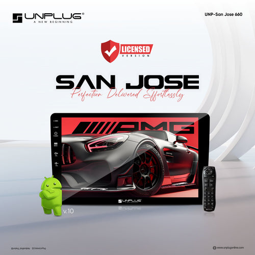 UNPLUG San Jose 660 2GB RAM 64GB car infotainment system with Wireless Apple CarPlay and Android Auto
