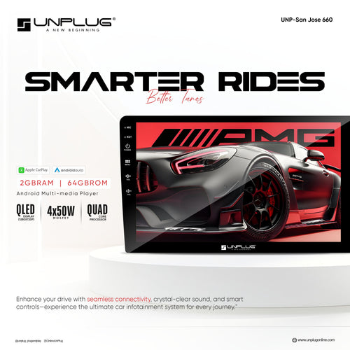 UNPLUG San Jose 660 touchscreen Android car multimedia system